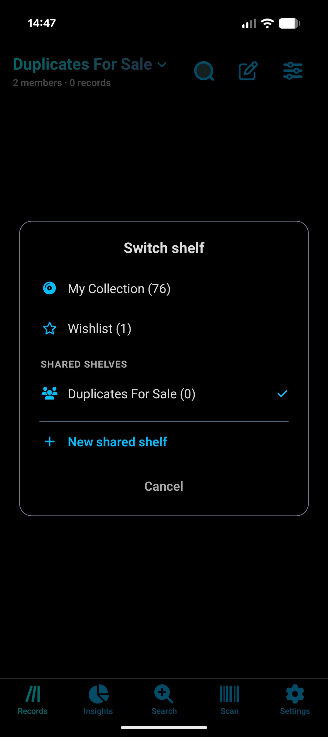 Record Shelf app screenshot 6
