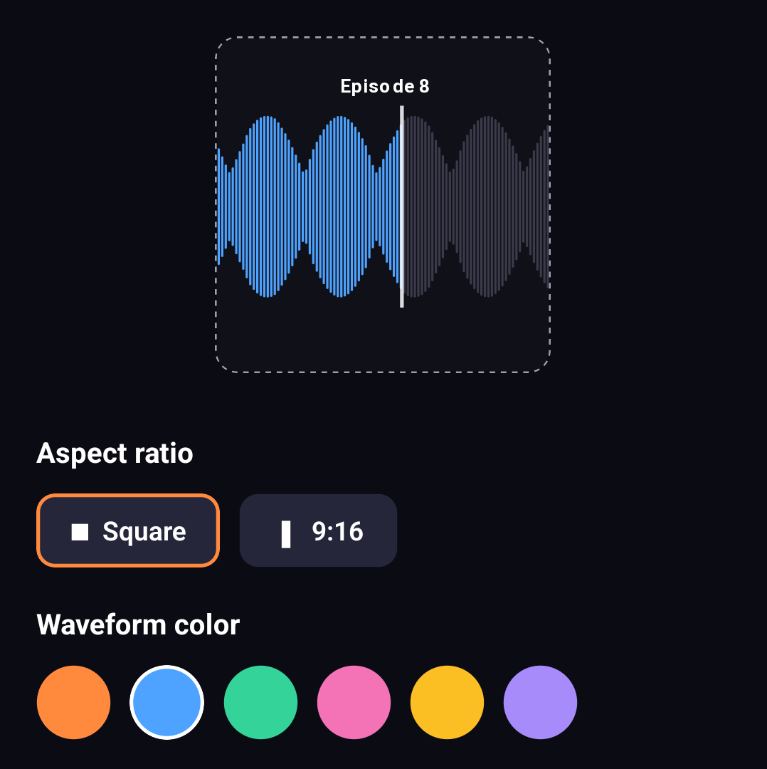 Waveloop – an audiogram maker app by Funattic Studio