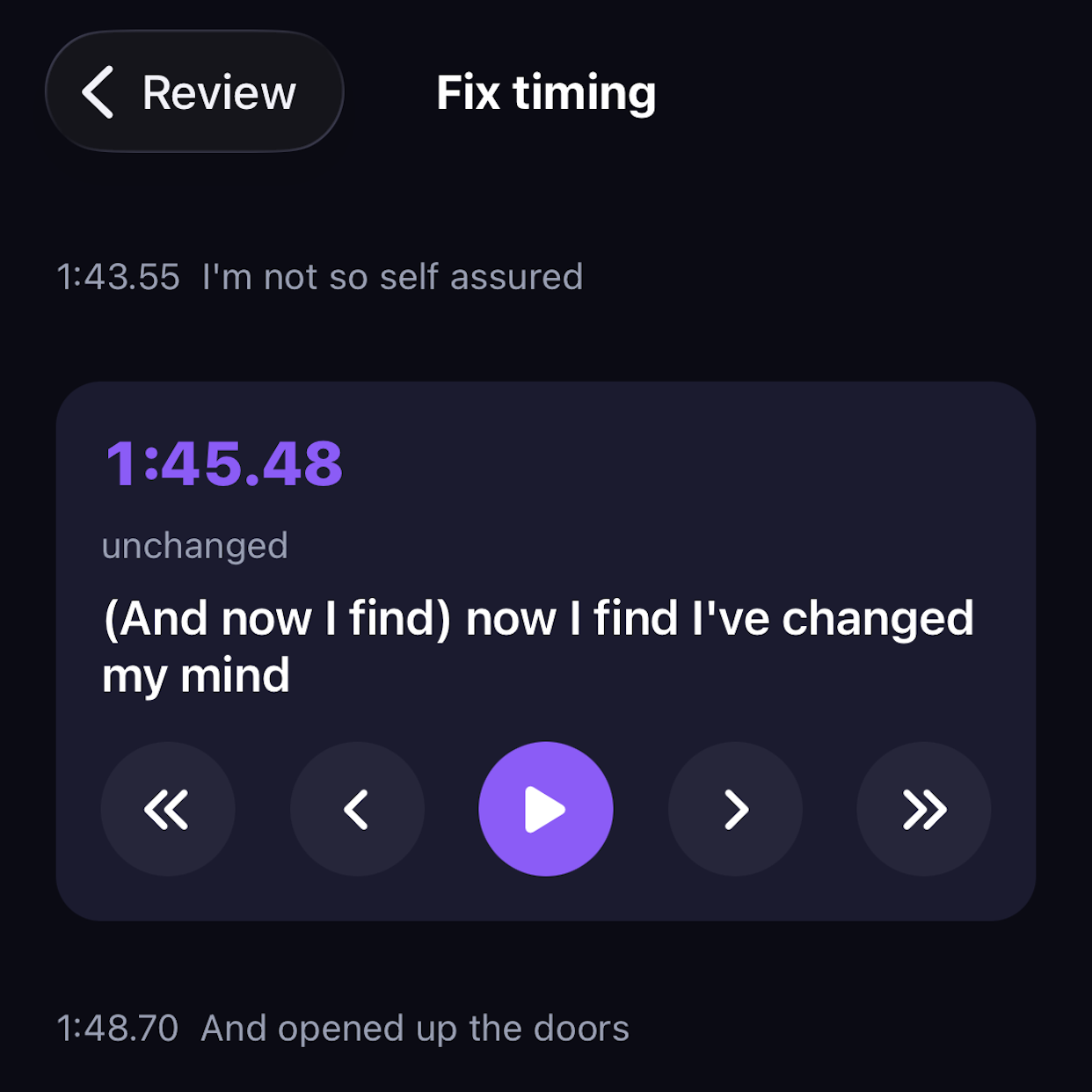 Waveloop Lyrics – music visualization app by Funattic Studio